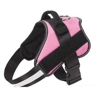 Bolux DOG HARNESS/COLLAR-Light Pink, size M